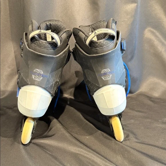 Rollerblade Men's Inline Skates - White, Gray, Blue and Black - Picture 6 of 13